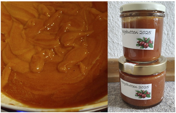 Hagebutten Konfitüre