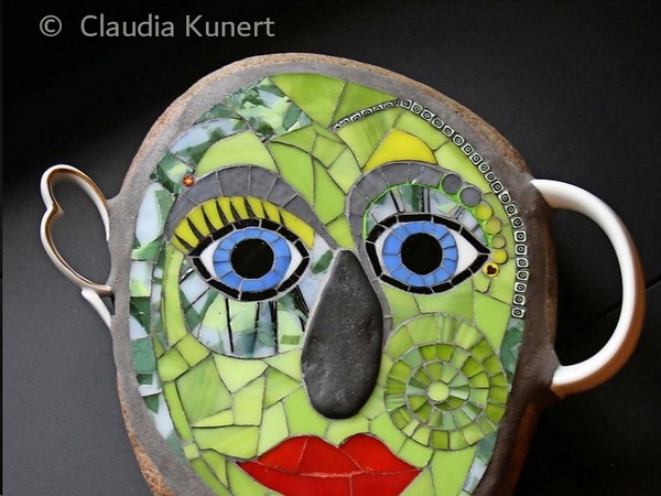Mosaik Kunstwerk Claudia Kunert