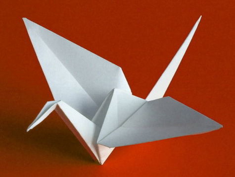 Kranich - Origami