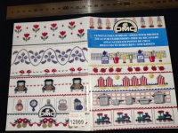 DMC Mini-Hefte 'Bordüren' Kreuzstich /  12 989.22