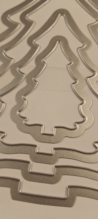 Sizzix Framelits - Weihnachtsbaum / 4 Stanzen-Dies
