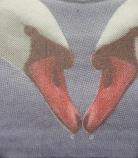Servietten - Schwan - Herz (ca. 33cm Papierserviette)