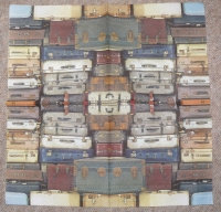 Servietten -  Gepäck, Koffern  (ca. 33cm Papierserviette)