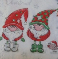 Servietten - kleine Zwerg   (ca. 33cm Papierserviette)