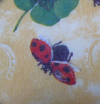 Servietten -  Kleine fliegende Marienkäfer  (33cm Papierserviette)