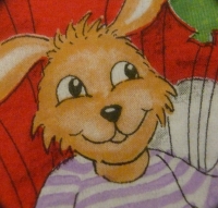 Servietten -  Hase mit Ballon (33cm Papierserviette)