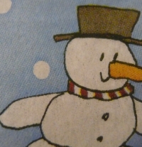 Servietten -  Schneemänner um die Ecke (33cm Papierserviette)