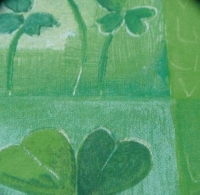 Servietten - Glücksklee  (ca. 33cm Papierserviette)