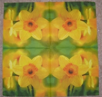 Servietten - Osterglocke  (ca. 33cm Papierserviette)