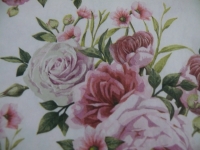 Servietten - rote Rose (33cm Papierserviette)