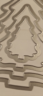Sizzix Framelits - Weihnachtsbaum / 4 Stanzen-Dies