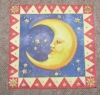 Servietten -  Mond mit kleinen Sternen  (33cm Papierserviette)