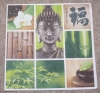 Servietten - Buddha, Asien, Bambus (ca. 33cm Papierserviette)