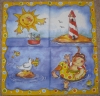 Servietten - Badespaß - vielseidig (33cm Papierserviette)