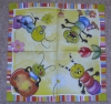 Servietten - Die Raupen sind los - vielseidig  (33cm Papierserviette)