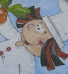 Servietten - Kochvergnügen- vielseidig  (33cm Papierserviette)