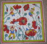 Servietten - Koboldmohn- vielseidig  (33cm Papierserviette)